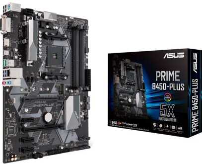 Moederbord ASUS PRIME B450-PLUS - AM4