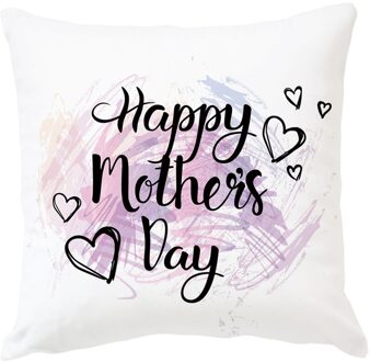 Moederdag Kussensloop Gooi Kussenhoes Huis Decoratieve Kussensloop 45X45 Cm Zachte Bank Kussensloop Thuis decor