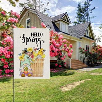 Moederdag Vlag Decor Gnome Vlag Valentines Gnome Veranda Tuin Vlag Tuin Yard Decoratie Gazon Vlag Jardin Decortion Tool