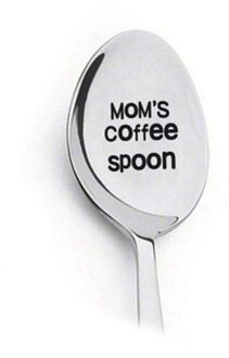 Moeders Dag Stalen Lepel Vaders Dag Koffie Lepel Letetr Lange Lepel Thanksgiving Dag Jaar Cadeau Kerstcadeau