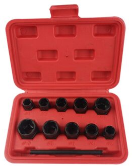 Moer Extractor Metric Hoge Hardheid Slijtage Moer Removal Tool Reparatie Kit Thuis Kit Tool 11 Stk/set