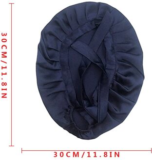 Moerbei Zijde Slaapmutsje Slapen Cap Pure Zijde Haar Wrap Verstelbare Elastische Band Slapen Beanie 1
