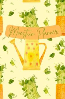 Moestuin planner – Een ongedateerde moestuin agenda voor een jaar -  Gold Arts Books (ISBN: 9789464650754)