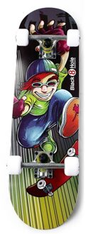 Möve Black 8 Hole Skater Boy Skateboard 71cm Multikleur