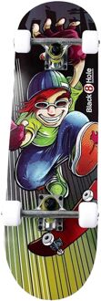 Möve Black 8 Hole Skater Boy Skateboard 71cm Multikleur