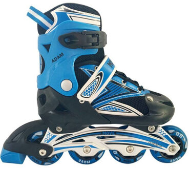Möve Move inlineskates Adam junior blauw/zwart