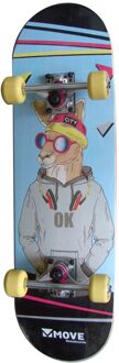 Möve Move Skippy Skateboard 72 Cm Blauw