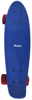 Möve Old School Retro Skateboard complete 1 Blauw