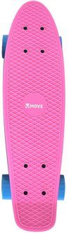 Möve Old Scool Retro Skateboard complete 1 Pink