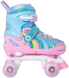 Möve Quad Rainbow Rolschaatsen Junior - 34-37