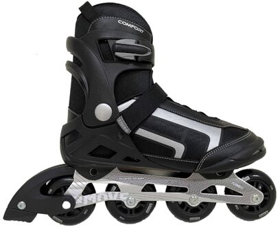 Möve SK8022 Inline Skates Senior zwart - zilver - 43