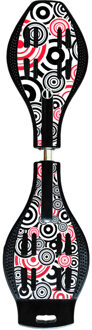 Möve WaveBoard Zwart/Wit/Rood