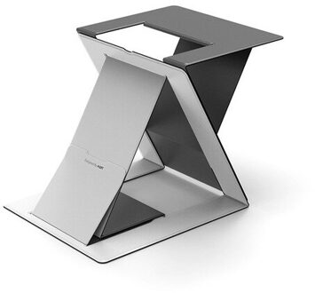 Moft Draagbare Verstelbare Laptop Stand Voor Bed Laptop Riser Tablet Stand Houder Compatibel Met 10-14 Inch Laptop Zilver