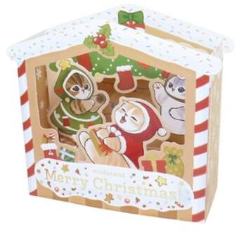mofusand Box Christmas Card - Dessert's Home 165 x 115mm