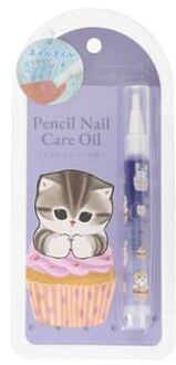 mofusand Pencil Nail Care Oil Cupcake Cat - Fresh Berry