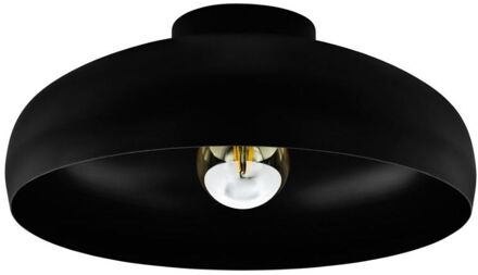 Mogano 2 Plafondlamp - E27 - Ø28 cm - Zwart