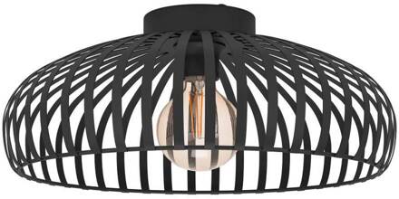 MOGANO 3 Plafondarmaturen - E27 - Zwart