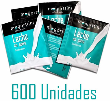 Mogorttini semi-skimmed milk powder 600 units of 5 gr.
