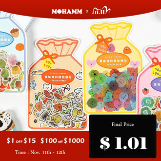 Mohamm 1Pcs Cute Days Series Cute Japanese Paper Sticker Creative Scrapbooking Stationary School Supplies