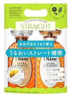 Moist Diane Perfect Beauty Extra Straight Hair Set 450ml x 2