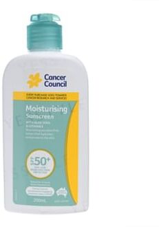 Moisturising Sunscreen With Aloe Vera & Vitamin E SPF 50+ 200ml