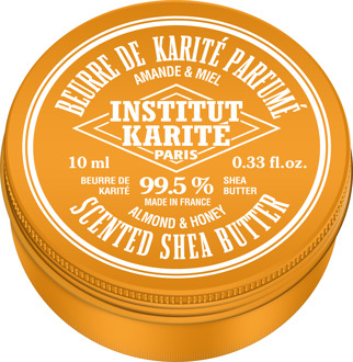 Moisturizing Crème INSTITUT KARITE PARIS 99,5% Scented Shea Butter Almond and Honey 10 ml