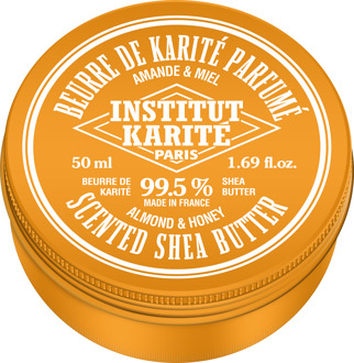 Moisturizing Crème INSTITUT KARITE PARIS 99,5% Scented Shea Butter Almond and Honey 50 ml