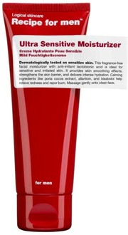 Moisturizing Crème Recipe For Men Ultra Sensitive Moisturizer 75 ml