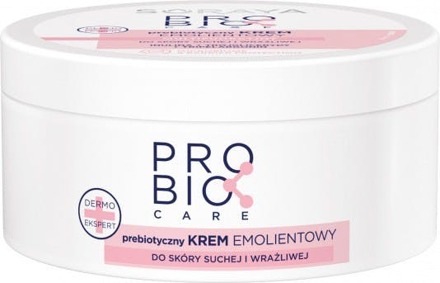 Moisturizing Crème Soraya Probio Care Prebiotic Emolient Cream For Dry And Sensitive Skin 200 ml