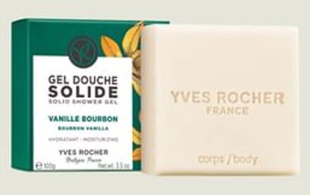 Moisturizing Solid Shower Gel Bourbon Vanilla 100g