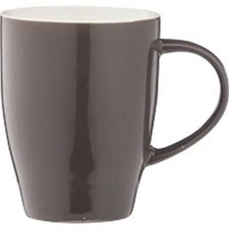 Mok groot bruin/grijs