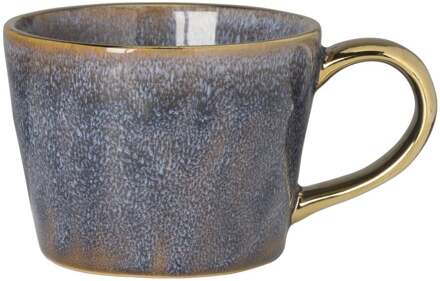 Mok met gouden oor - grijs - 250 ml