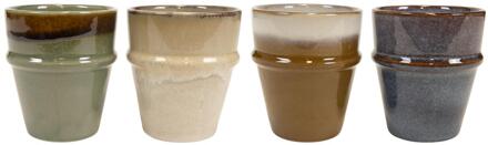 Mok Mistral rand doos a 6 330ml Ø8,5cm verschillende