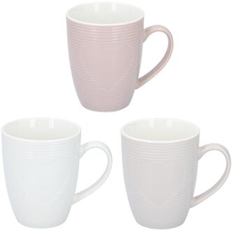 Mok ribbel 300ml verschillende