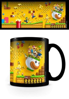 Mok warmtewissel - Super Mario Gold Coin - keramisch