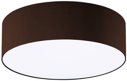 Mokkabruine plafondlamp Mara, 50 cm