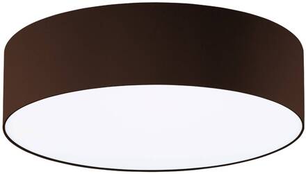 Mokkabruine plafondlamp Mara, 60 cm