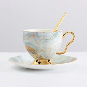 Mokken Koffie Cups Porselein Coffe Cup Bone China Coffeeware Thee Kopjes En Schotel Sets Bruiloft Decoratie Aankomst