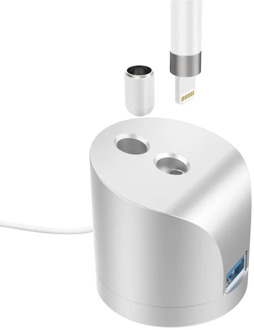 MoKo Charging Stand Compatible for Apple Pencil,Charging Dock,Portable Aluminium Holder,Charging Station with USB Cable For iPad