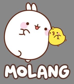 Molang And Pui Pui Unisex T-Shirt - Grey - 4XL Grijs