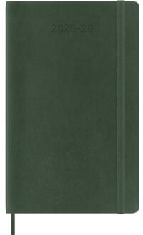 Moleskine 18 maanden agenda 2025-2026, 1 week per pagina met notitieblad, a5, softcover,