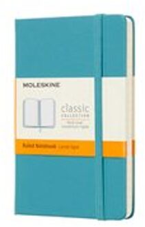 Moleskine Classic Notitieboek Hard cover - Pocket - Lijnen - Blauw