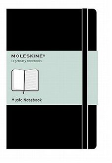 Moleskine Large Music Notebook - Boek Cortina B.V. (886293310X)