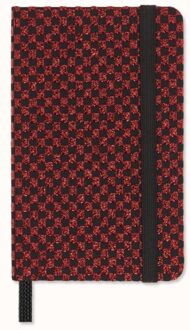 Moleskine le shine collection notitieboekje xs hardcover rood blanco (cadeaubox)