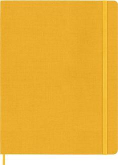 Moleskine Notebook Color Collection XL gelinieerd-Oranje geel