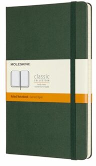 Moleskine Notitieboek Moleskine L 130x210mm lijn myrtle green