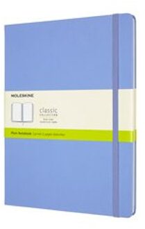 Moleskine Notitieboek Moleskine XL 190x250mm blanco hard cover hydrangea blue