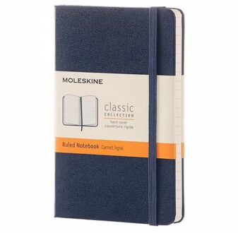 Moleskine Notitieboek Moleskine XL 190x250mm lijn sapphire blue