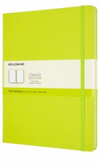 Moleskine notitieboekje classic xl lemon groen blanco