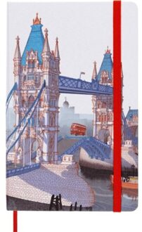 Moleskine notitieboekje london large, gelinieerd